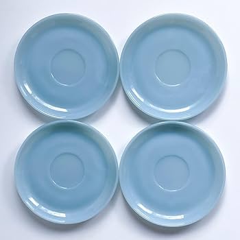 Amazon | ファイヤーキング ターコイズブルー カップ ソーサー 4